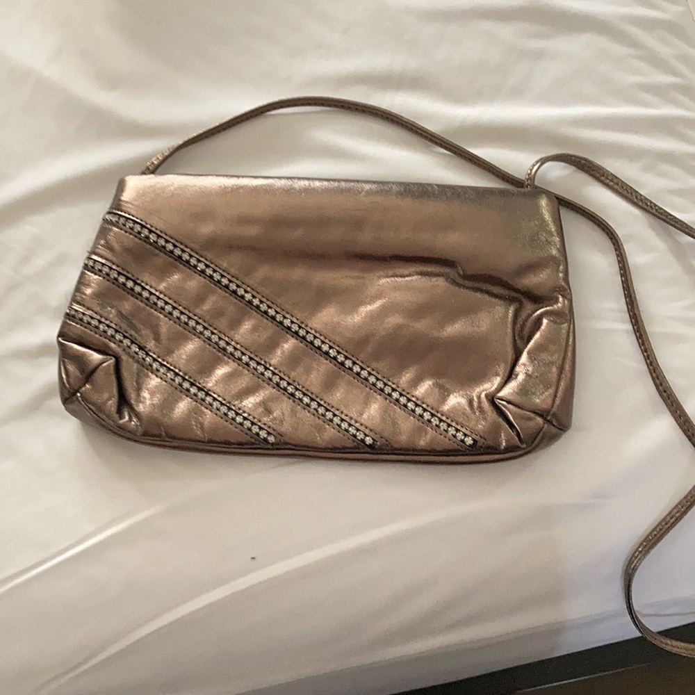 Vintage gold clutch